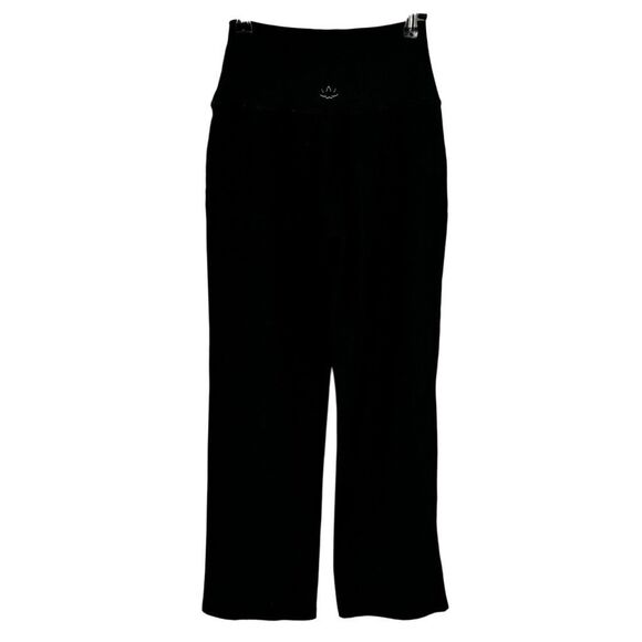 Beyond Yoga Black spacedye wide leg pants - Picture 5 of 7